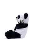 Peluş Bambulu Panda Sevimli Dekoratif Hediyelik Uyku ve Oyun Arkadaşı - 5