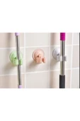 Vantuzlu Fırça Ve Mop Tutucu Askı 1 Adet.Hia thumbnail 3