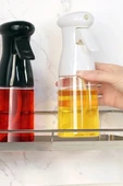 Sprey Cam Şişe Zeytinyağı Sirke Yağ Püskürtücü Yağdanlık Airfryer 200 Ml - 4