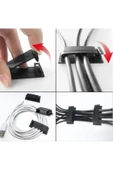 Yapışkanlı Kablo Düzenleyici 4lü Set thumbnail 1