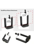 Tripod Bağlantılı Cep Telefon Tutucu Ayarlanabilir Aparat thumbnail 3