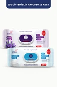 SUBO YÜZEY TEMİZLİK HAVLUSU 100 'LÜ MİX 12 X100 (6 L.FERH + 6 B.SABN.FERH ) - 1