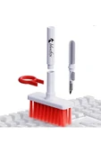 uludgshop Yumuşak Klavye Fırçası, Kulaklık Temizleyici 5'i 1 arada Çok İşlevli Elektronik Ci thumbnail 2