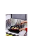 TİNEKE 2 Lİ Pratik Ocak Kenarı Yağ Koruyucu Alüminyum Levha 32,5 * 84 cm Sıçrama Koruyucu Levha thumbnail 2