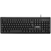 Everest KB-741F Siyah/Gri 2 Mt. Bakır Kablolu Multimedia Usb Türkçe F Klavye - 2