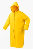First Master PVC Polyester Balıkçı Kapşonlu Pardösü Yağmurluk XXL 0,32 mm Art No 507050 thumbnail 4