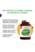 VİTAGO Multivitamin Koenzim Q-10 Tablet Takviye Edici Gıda thumbnail 2