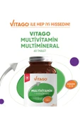 VİTAGO Multivitamin Koenzim Q-10 Tablet Takviye Edici Gıda thumbnail 5