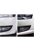 Pratik Araba Tampon Koruyucu Karbon Desenli Siyah Beyaz ( Lisinya ) thumbnail 4