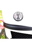 Araba Tampon Koruyucu Karbon Desenli Siyah Beyaz thumbnail 1