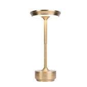 CT-8438 Toronto Gold şarjlı masa lambası aydınlatma dokunmatik dimmer 3 farkli renk ayari ışık lamba ofis çalışma - 1