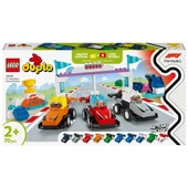 LEGO DUPLO Kasabası F1 Takımı Yarış Arabaları ve Sürücüler 10445 thumbnail 4