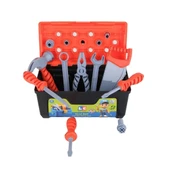 Let's Be Child Çantalı Tamir Seti Turuncu thumbnail 2