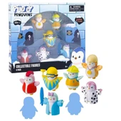 Pudgy Penguins 8'li Figür Seti S2 Bayrak Tutan Penguenli Set thumbnail 1