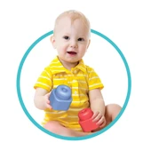 Yumuşak Big Bloklar Kova 18 Parça thumbnail 4