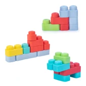 Yumuşak Big Bloklar Kova 18 Parça thumbnail 2