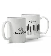 Meslekler Özel Kupa Bardak - Piyanist thumbnail 1