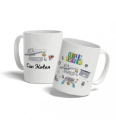 Meslekler Özel Kupa Bardak - Graphic Designer thumbnail 1