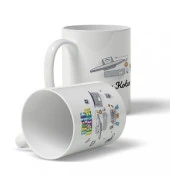 Meslekler Özel Kupa Bardak - Graphic Designer thumbnail 2