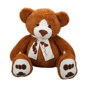 Oturan Atkılı Peluş Ayı 60 cm. thumbnail 1