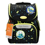 Işıklı Herlitz Dinozor Desenli Siyah Okul Çantası - 1