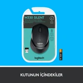 Logitech M330 SILENT KABLOSUZ SİYAH 910-004909 thumbnail 6