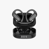 S29 ENC TWS Sporcu Su ve Tere Dayanıklı Kancalı Kablosuz Kulaklık - 2