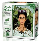 KS Games Self-Portrait with Thorn Necklace Puzzle 1000 Parça 20665 - 1