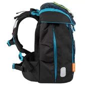 Işıklı Herlitz Siyah Mavi Okul Çantası - 4