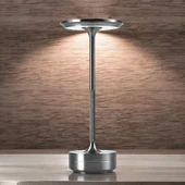 Cata CT-8438 Toronto Gümüş Şarjlı Dokunmatik Masa Lambası Dimmerli, 3 Renk Ayarlı LED Işık 1800 mAh - 2