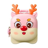 Kilitli Metal  Geyik Kumbara thumbnail 1