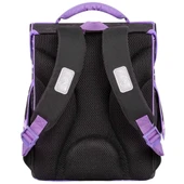 Yıldız Desenli Siyah Okul Çantası - 5