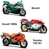 1:18 Maisto Motorsiklet thumbnail 3