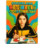 Çocuklara Kesirleri Öğreten Kitap (Spiralli) - 1