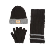 Kitti 9-15 Yaş Erkek Çocuk Atkı Bere Eldiven 3'lü Takım thumbnail 1