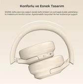 Lenovo Lecoo ES208 Krem Kulak Üstü Bluetooth Kulaklık - 2