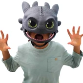 Ejderhayı Nasıl Eğitirsin? Toothless Sesli ve Işıklı Maske 38 cm - 2