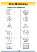 Çocuklara Kesirleri Öğreten Kitap (Spiralli) - 5