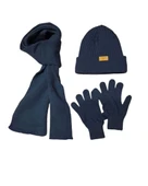 Kitti 9-15 Yaş Erkek Çocuk Atkı Bere Eldiven 3'lü Takım thumbnail 3