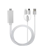 ZR778 L6-M3M Lightning Micro Type-C Hdtv Kablo - 1