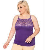 3 Adet Gümüş Bayan Önü Geniş Dantelli İp Askılı Atlet 4064 thumbnail 5