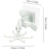 Döner Başlı Rambo Askılık - 1