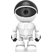 Robot Görünümlü Wi-Fi Bebek Kamerası - 2