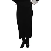 Asimetrik Kesim Çizgi Detaylı Etekli Takım 25YTD6119 thumbnail 7