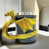 Sarı Ejderha Çelik Kupa - 1