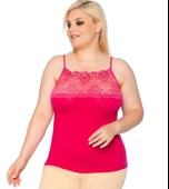 6 Adet Gümüş Bayan Önü Geniş Dantelli İp Askılı Atlet 4064 thumbnail 4