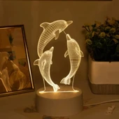 Yunus Tasarımlı Gece Lambası - 1