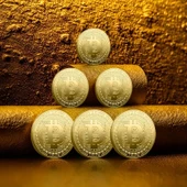 Altın Kaplama Bitcoin Anma Madeni Coin - Arkadaşlar İçin Benzersiz Koleksiyonluk Hediye thumbnail 7