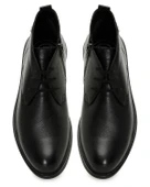 Polaris 109032 Siyah Hakiki Deri Erkek Bot thumbnail 4