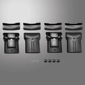 Ford Tourneo  Courier 2014-2024 Wıngbar Port Bagaj Ara Atkı Tavan Barı Siyah Renk 2 Adet thumbnail 4